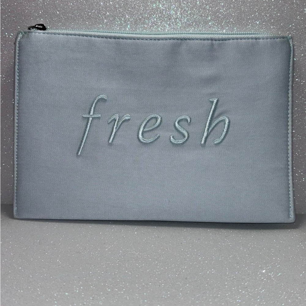 Fresh Sky Blue Cosmetic Bag